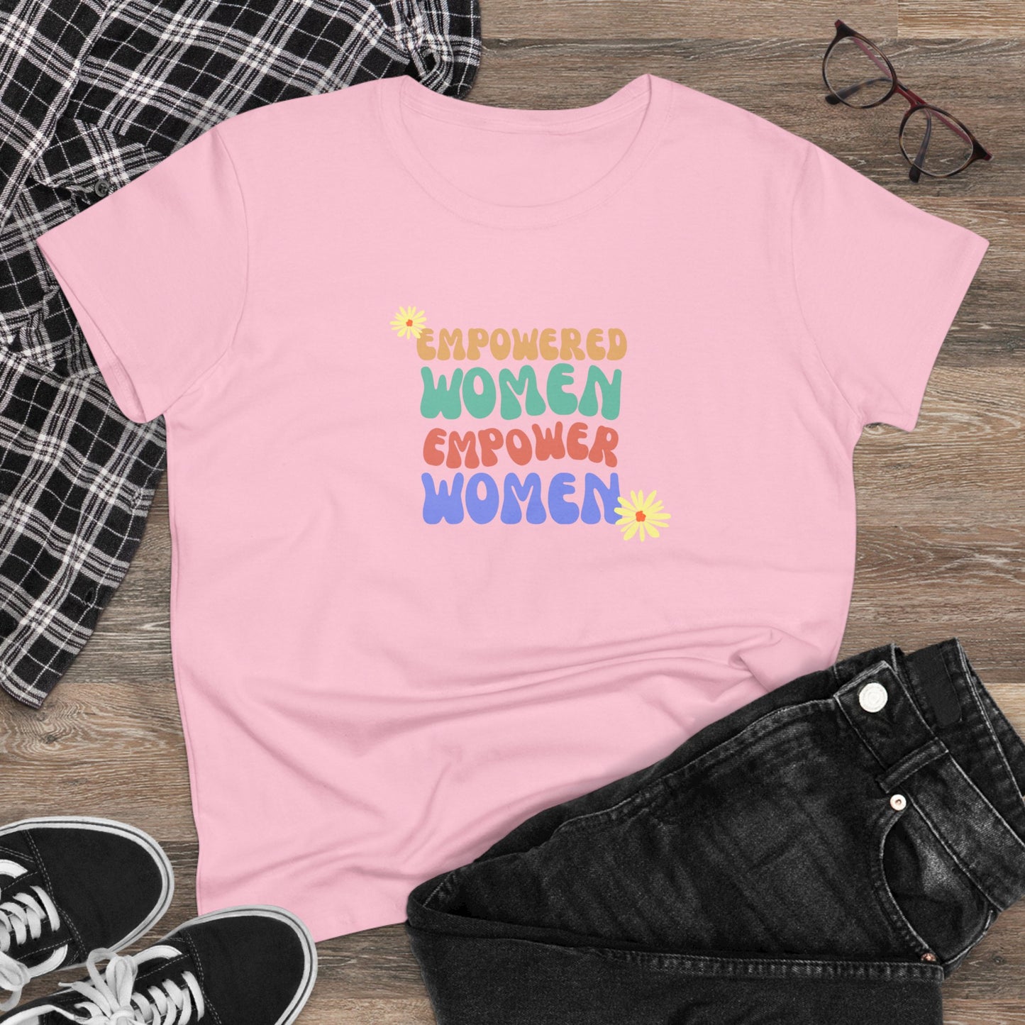 Empowered Women Empower Women / Women's Midweight Cotton Tee