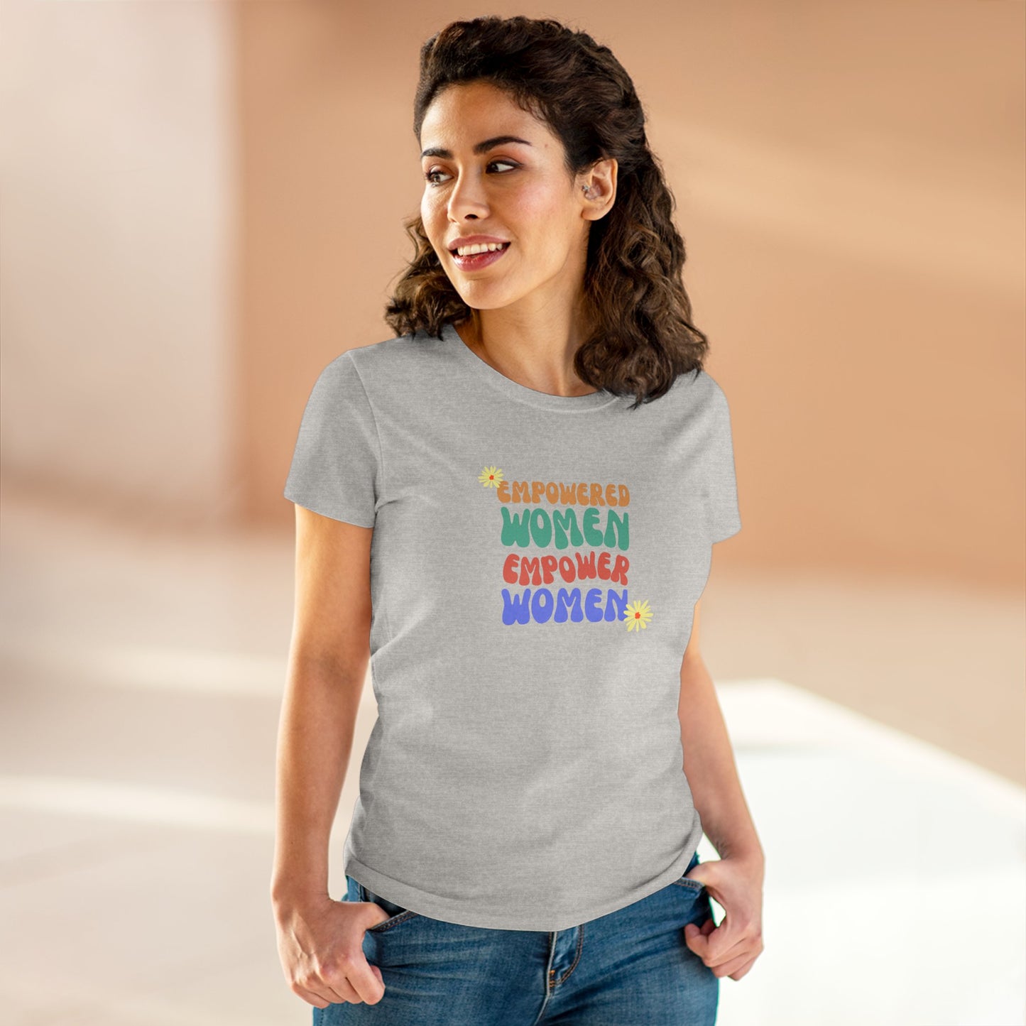 Empowered Women Empower Women / Women's Midweight Cotton Tee