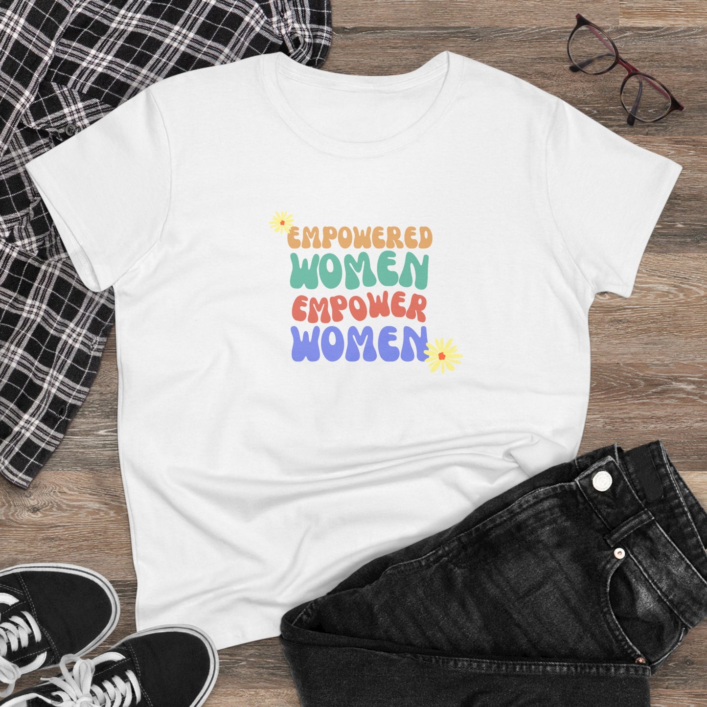 Empowered Women Empower Women / Women's Midweight Cotton Tee