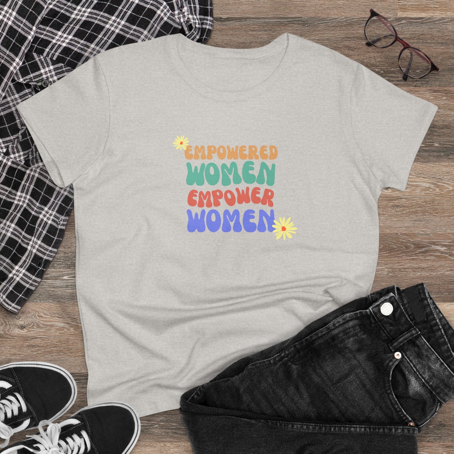 Empowered Women Empower Women / Women's Midweight Cotton Tee