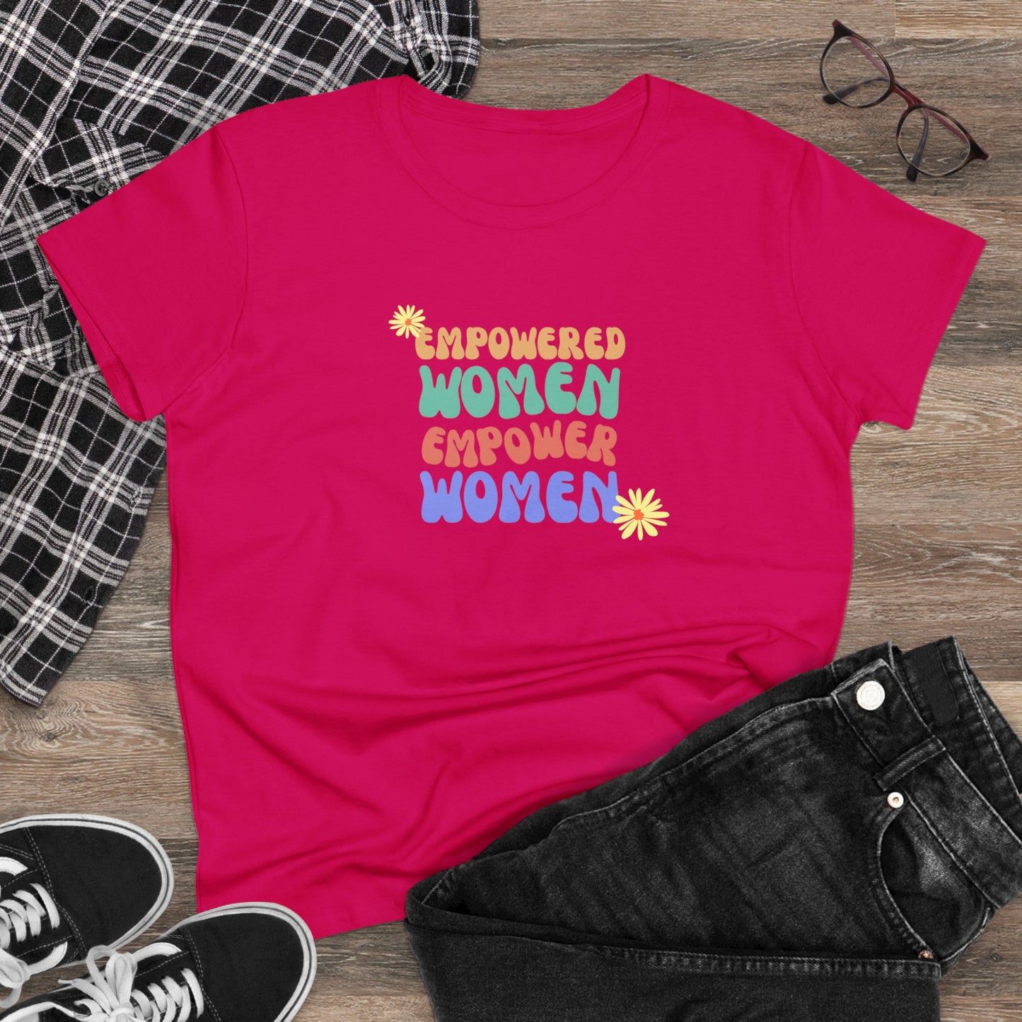 Empowered Women Empower Women / Women's Midweight Cotton Tee