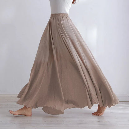 Linen Maxi Skirt