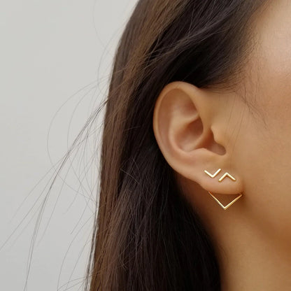 Minimalist Geometric Earrings