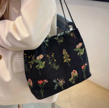 Floral Tote Bag