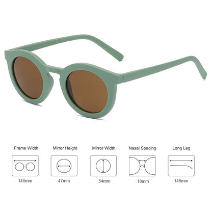 Boho Chic Essential: Retro Vintage Round Sunglasses