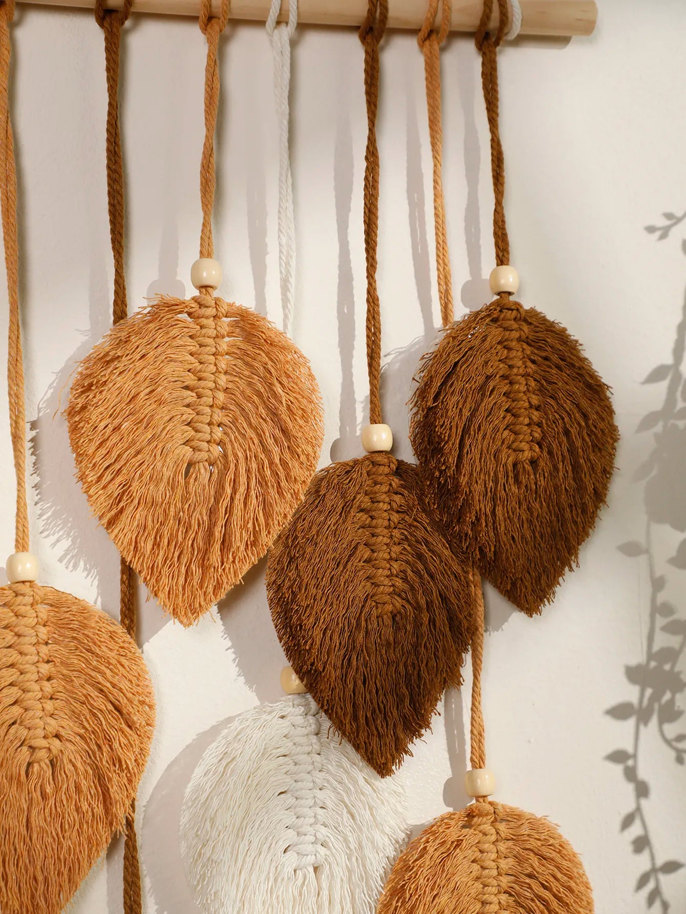 Leaf Macrame Wall Hanging