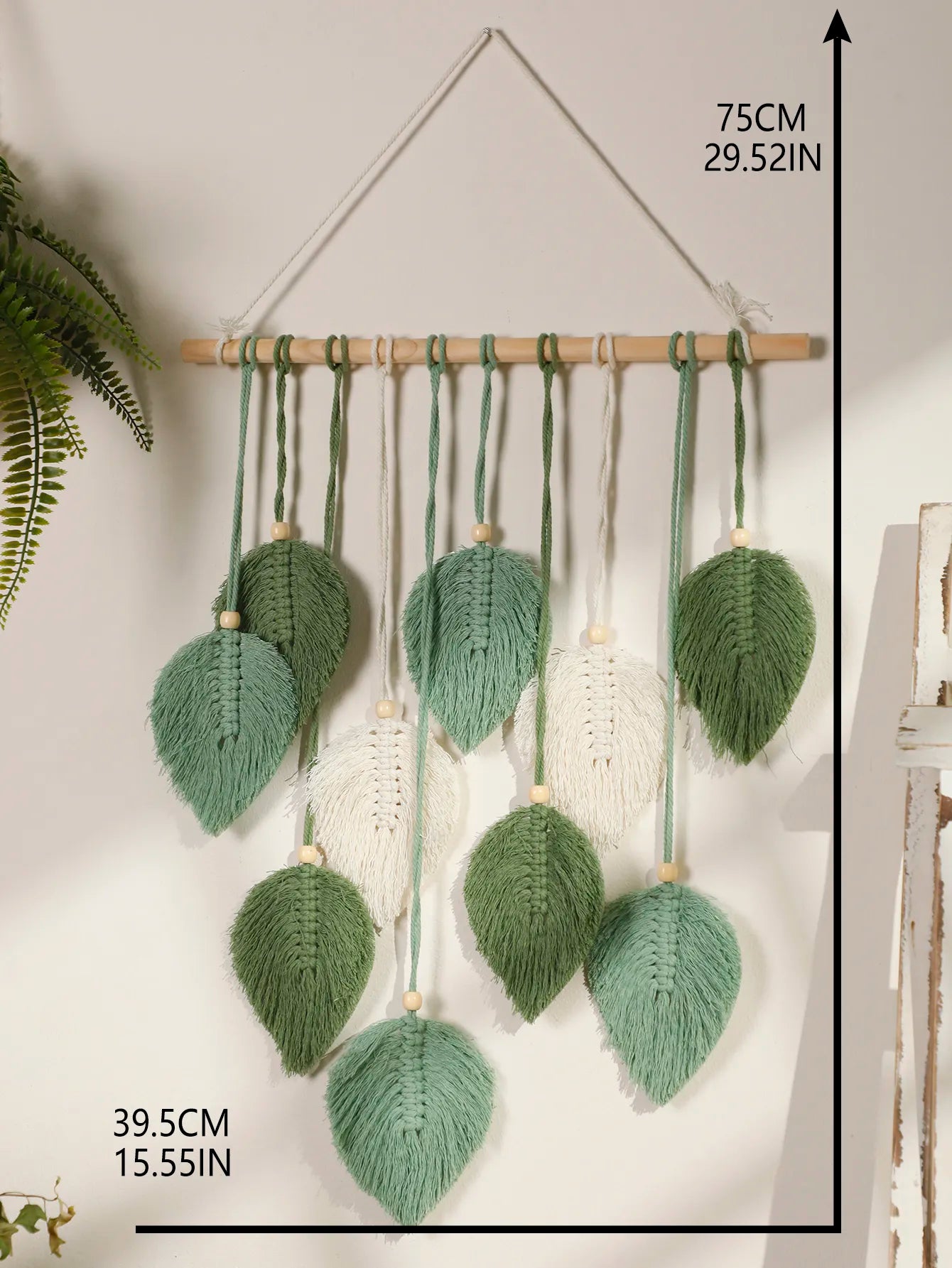 Leaf Macrame Wall Hanging